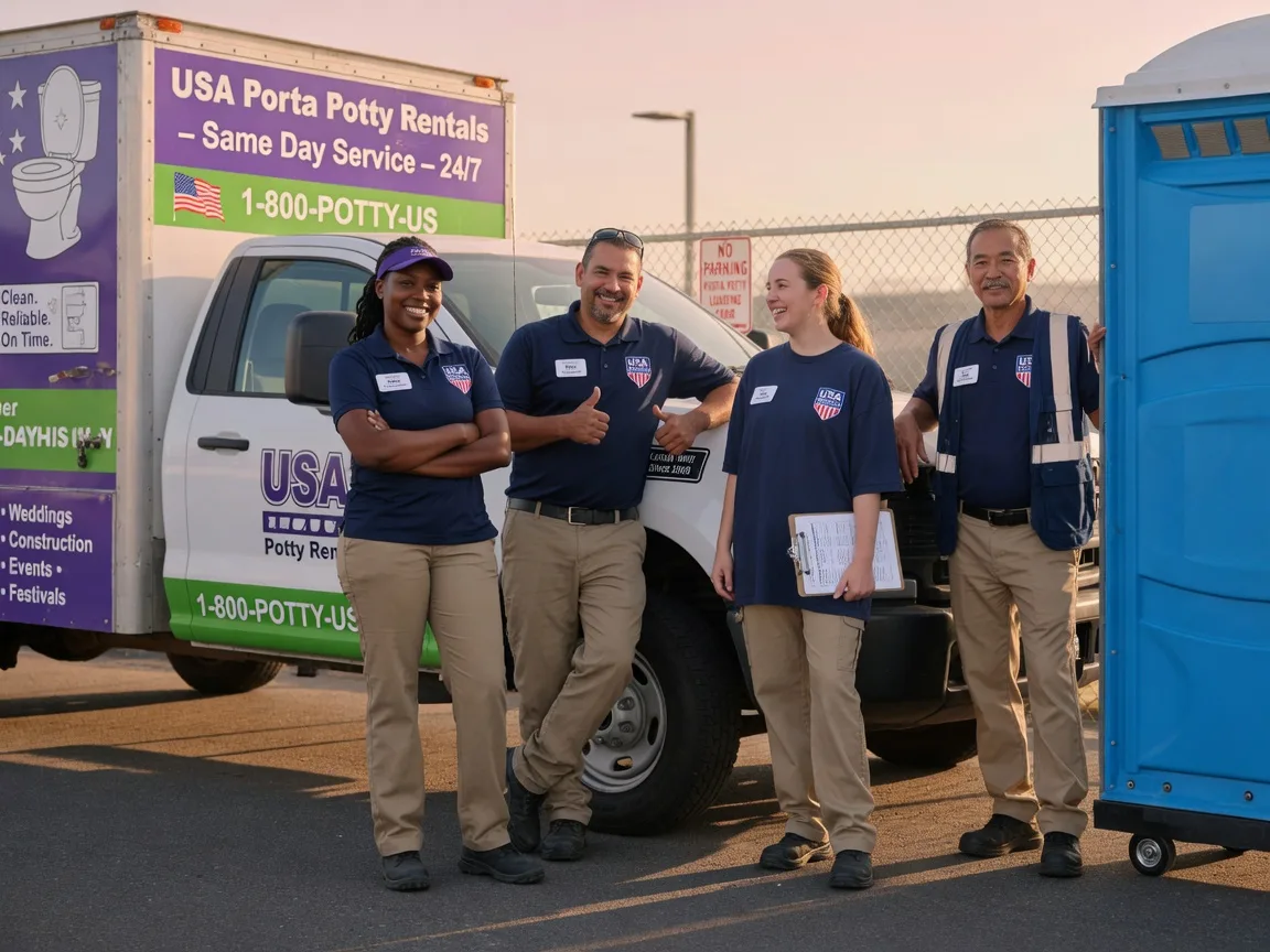 Porta Potty Rental company in South Wayne, WI