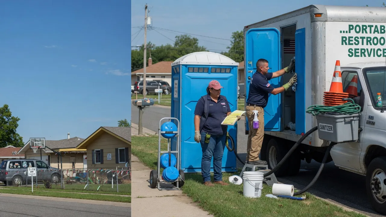 Portable Toilet Rental in South Wayne, WI near me